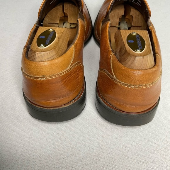 💚 JOHNSTON & MURPHY MENS SPLIT TOE CASUAL SLIP ON DRESS SHOE. GOOD COND - Picture 7 of 14
